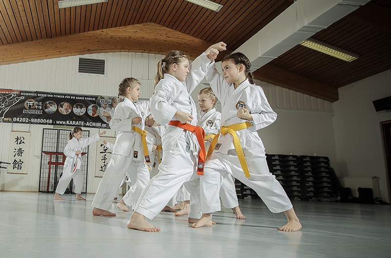 Partnerübungen - Kumite - Ninja Training 5-8 Jahre - Karateschule Kumadera
